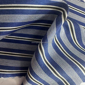 20D * 30S Solução Fio Tingido Pin Stripe Jacquard Poliamida <span class=keywords><strong>Nylon</strong></span> Viscose Tencel Lyocell Tecido Para Blusa Vestido - Product Image 2