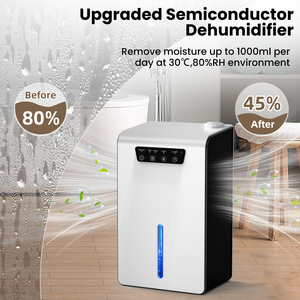 Deshumidificador y <span class=keywords><strong>humidificador</strong></span> silencioso 2 en 1 <span class=keywords><strong>para</strong></span> el hogar, oficina, dormitorio, baño, absorción de <span class=keywords><strong>humedad</strong></span>, L, Luchtontvochtiger - Product Image 3