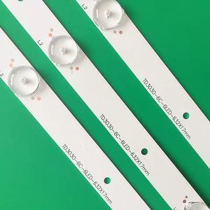 แถบไฟด้านหลังทีวีอลูมิเนียมของแท้ TD3030-6C-6LED-632X17mm 910-W04-RD3200IH HX-NO.80สำหรับซ่อมทีวี - Product Image 3