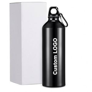 Bouteille d'eau sportive en aluminium Siy561 découpée sur mesure avec couleur et logo personnalisés pour la salle de sport et l'extérieur - Product Image 1