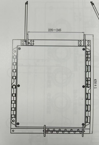 KZH-675 Pod Power Control Box-27V Plastic & <b>Aluminum</b> Construction - Product Image 3