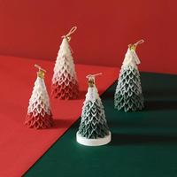 Meistverkaufte Hochwertige Elegante Handgemachte Sojawachs-Kerze in Tannenzapfenform Aromatherapie-Kerze Heimdekoration Weihnachtsschmuck Souvenir