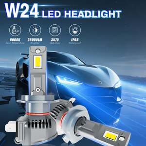 Xenplus Super Bright W24 H11 Voiture Led Phare Halogène Type Led Ampoule Avec <span class=keywords><strong>Petite</strong></span> <span class=keywords><strong>Taille</strong></span> Avec Ventilateur De Refroidissement Haute Luminosité <span class=keywords><strong>Moto</strong></span> - Product Image 2