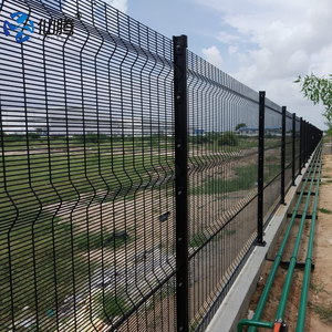 Valla para jardines al aire libre, Panel curvado 3D galvanizado, valla de malla de alambre soldada para carretera, jardín, tierra, patio de recreo escolar - Product Image 4