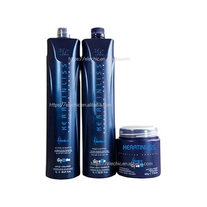 Crème lissante <span class=keywords><strong>pour</strong></span> <span class=keywords><strong>cheveux</strong></span> ELECHIC au kératine brésilienne professionnelle <span class=keywords><strong>pour</strong></span> lisser les <span class=keywords><strong>cheveux</strong></span> - Product Image 2