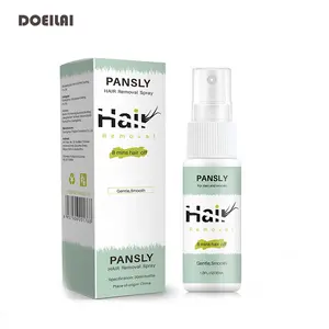 30ml Pansly 머리 제거 크림 얼굴 몸 음모 머리 탈모 수염 비키니 다리 겨드랑이 무통 머리 제거 살포