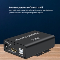 HDMI USB KVM Extender 60M Cat5/6 Ethernet RJ45 Netzwerk kabel POE 1080P USB Audio Video Konverter Hot für Unterhaltung elektronik