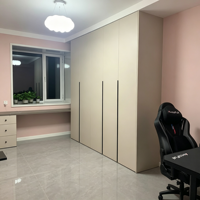 Armoire Modulaire Personnalisable pour Chambre et Salon avec Éclairage LED, en Panneaux de Mélaminé, Moderne, Écologique, Durable et Spacieuse