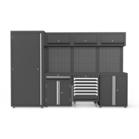 Gabinete de Herramientas Desmontable para Banco de Trabajo, Personalizado OEM, Sistema Modular de Almacenamiento con Cajones Industriales para Taller o Garaje
