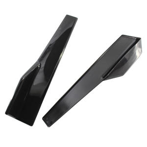 Protections d'angle arrière universelles pour automobile, ABS anti-rayures, jupes latérales de carrosserie pour accessoires de modification automobile R104LK - Product Image 2