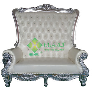 Chaises de trône de roi les plus chaudes de <span class=keywords><strong>mariage</strong></span> chaise de meubles de fête de trône à dossier haut de luxe pour commercial - Product Image 6