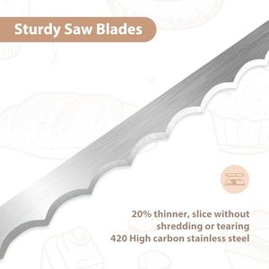 Cuchillo <span class=keywords><strong>de</strong></span> madera marrón oscuro para pan <span class=keywords><strong>de</strong></span> masa madre, cortador <span class=keywords><strong>de</strong></span> pan <span class=keywords><strong>de</strong></span> madera fácil <span class=keywords><strong>de</strong></span> usar, tipo sierra <span class=keywords><strong>de</strong></span> arco, para cortes caseros. - Product Image 4