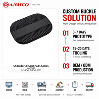 Hombrera de PVC Modelo AM7600 con Diseño Funcional para Ensamblajes de Accesorios B2B, Color y Logotipo Personalizados, Suministro OEM
