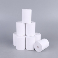 Rouleau de papier thermique pour caisse enregistreuse de qualité supérieure, prix bas, 80x80 mm, simple couche, pour machine POS