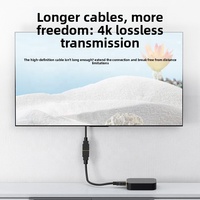 Câble d'extension HDTV mâle-femelle 2.0 4K ultra long avec conducteur en acier plaqué cuivre pour TV, PC, moniteur, projecteur, accessoires informatiques