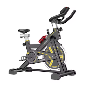 Bicicleta estática de acero de alta resistencia para ciclismo indoor con pantalla LCD (tiempo y frecuencia cardíaca), volante de inercia de 6 kg, magnética, para uso doméstico. - Product Image 6