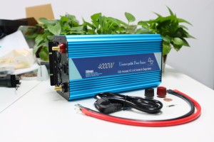Inversor de Corriente UPS de 1KW 2KW, Onda Sinusoidal Pura, 50Hz, 12V/24V <span class=keywords><strong>a</strong></span> 220V, Convertidor de CC <span class=keywords><strong>a</strong></span> CA con Cargador de Baterí<span class=keywords><strong>a</strong></span> - Product Image 4