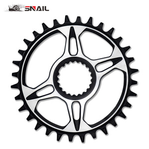 Juego de <span class=keywords><strong>Bielas</strong></span> para Bicicleta de Montaña SNAIL ZFC-6, Ligero, de Aluminio, Hollowtech, Montaje Directo - Product Image 1