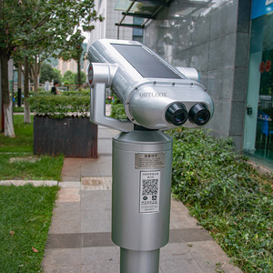 Telescopio Turístico Gratuito en una Zona Pintoresca: Binoculares Grandes a Prueba de Agua que Funcionan con Monedas en Venta - Product Image 5