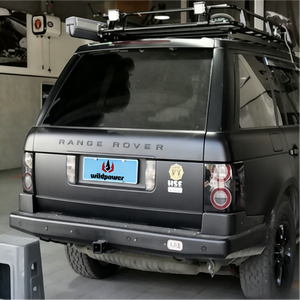 Pare-chocs arrière avec attelage de 2 pouces et grille en maille pour Land Rover Range Rover <span class=keywords><strong>Vogue</strong></span> L322 2005-2013, protection arrière tout-terrain - Product Image 1