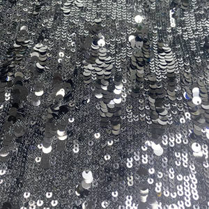 2024 새로운 패션 3mm + 5mm 탄성 물고기 스케일 스팽글 그물 자수 원단 - Product Image 3