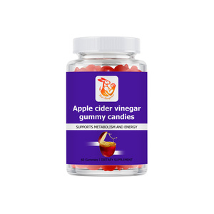 Gomitas de Vinagre de Sidra de Manzana Orgánicas Más Vendidas para el Control de Peso, Limpieza y Desintoxicación, Gomitas Naturales a Base de Hierbas para la Pérdida de Peso - Product Image 1