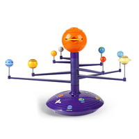 Kit de Modélisation Astronomique Interactif Système Solaire pour Enfants, Projecteur Planétarium 8 Planètes, Jouets Spatiaux STEM pour Garçons et Filles de 4 à 6 Ans, en ABS