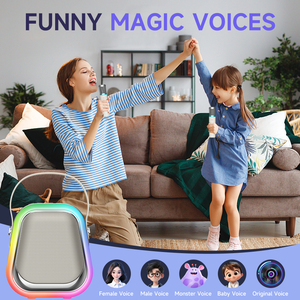 K18 RGB Led Kid Party Professional Portable <strong>Karaoke</strong> <strong>Machine</strong> Speaker Full <strong>Set</strong> with Microphone <strong>Karaoke</strong> Sound Box - Product Image 2