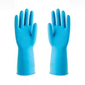 Резиновые резиновые перчатки для мытья посуды