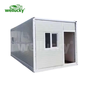 Wellucky tùy chỉnh 20ft thép di động nhà Chứa nhà văn phòng nhà Thanh sống đa năng siêu thị trường <span class=keywords><strong>container</strong></span> nhà - Product Image 1