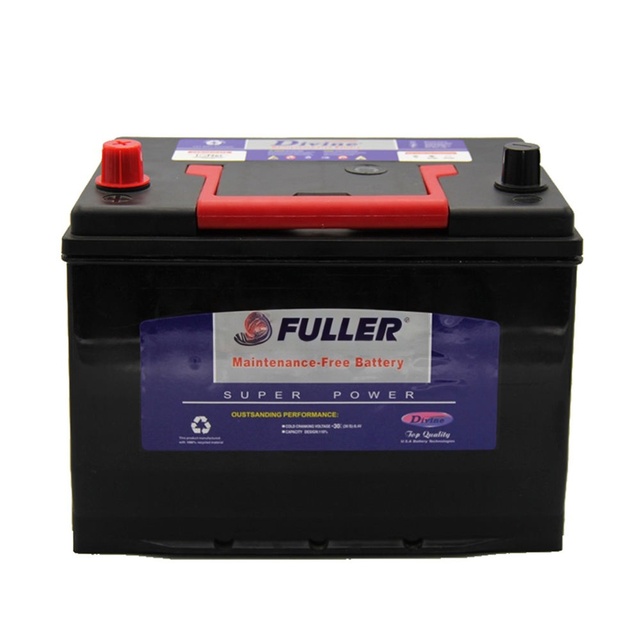 2025 High quality JIS Type Automotive battery 12V 80Ah large Capacity Maintenance Free Lead Acid car battery