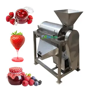 Bessenfruit Mango Aardbei Pulping Machine Groentepeper Tomatenpulper Machine Passievruchtensap Extractie Machine