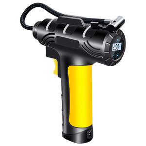 Gonfleur de pneus numérique sans fil pour voiture, pompe portable rechargeable pour moto et vélo avec écran intelligent - Product Image 5