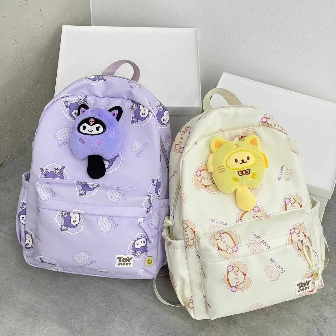 daisy fuentes microfiber mini backpack item dfb9010 Daisy Fuentes Little Kids Backpack Kitten Design Faux Fur Material Shoulder  Bag - Red: Buy Online at Best Price in UAE