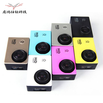 Mounted Sport Action Camera with 1080P 30M Underwater Waterproof CMOS Sensor 150 Wide Angle 2.0" Screen
