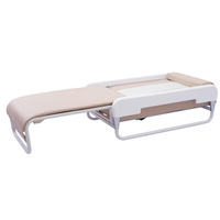 Lit de massage électrique thermique pliable en acier inoxydable V3 coréen, modèle 2026, en promotion pour hôtels et salles de sport