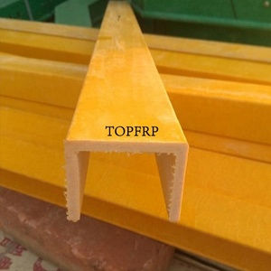Matériau composite FRP, profilé en C en fibre de verre pultrudée - Product Image 4