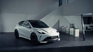 Para el Tesla Model Y, se actualiza el kit de carrocería con parachoques delanteros y traseros, faldones laterales, difusores delanteros y pasos de rueda. - Product Image 5