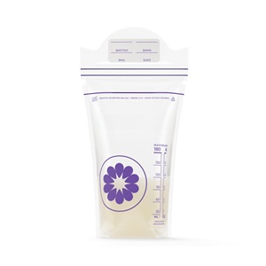 Sacs de conservation du lait maternel sans BPA, 200 ml, étanches, avec fermeture éclair - Product Image 2