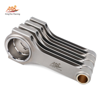 Kingtec Racing C20LET C20XE Bielles en acier forgé Pièces de moteur pour Opel Calibra Kadett Vectra Astra 2.0L 16V