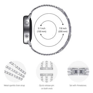Bracelet de montre à dégagement rapide en diamant pour Apple Watch S10 11 46mm Ultra 49mm SE 44mm – Retirez simplement les maillons - Product Image 2
