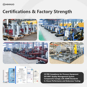Compressore di azoto ad alta pressione per sistemi di gonfiaggio dei pneumatici sicuri nelle industrie minerarie e aeronautiche - Product Image 5
