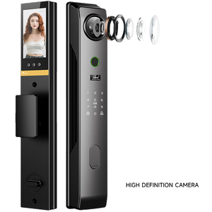 Tuya interkom Video pintar WiFi, kunci Digital cerdas, kartu kunci sidik jari, kunci pintu pintar elektronik, kunci pintar kamera - Product Image 1