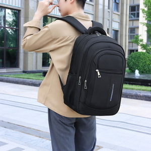 Men's <b>Backpack</b> <b>Large</b> Capacity 36-55L Business Travel Laptop Bag Solid Color Detachable Straps Spring 2024 - Product Image 1