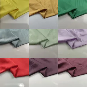China Herstellung 43 Farben Fertigwaren 6A Grade 12MM 100% echte Seide Habotai Stoff auf Lager für Kleid