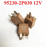 Relais automobile robuste 95230-2P030 12V 35A 4 broches marron pour remplacement de pièces électriques de voiture et moto