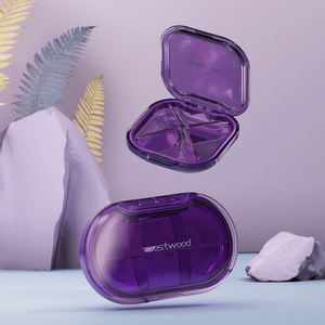 Organizador de Viaje Mini Portátil Colorido: Pastillero Transparente de PP al por Mayor con Compartimentos Extraíbles Personalizado - Product Image 2