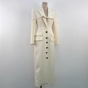 Abiti <span class=keywords><strong>da</strong></span> Donna Eleganti di Moda Manica Lunga Abito <span class=keywords><strong>da</strong></span> <span class=keywords><strong>Sera</strong></span> Blazer Lungo <span class=keywords><strong>da</strong></span> Donna - Product Image 6