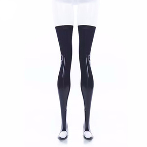 Gummi Mới Cao Su 100% Cao Su Catsuit Quần Màu Đen <span class=keywords><strong>Inflatable</strong></span> Cosplay Trang Trí Màu Đỏ Kích Thước XS-XXL 0.4Mm - Product Image 4