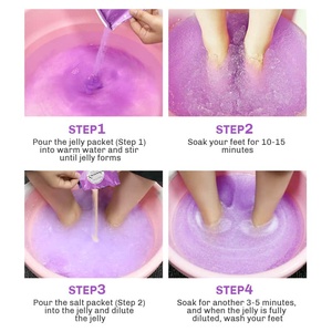 Paquetes de Cristal de Gelatina para Pedicura, 20ml+20ml, <span class=keywords><strong>Spa</strong></span> para Pies, Remojo para Pedicura, Gelatina para Pies - Product Image 2